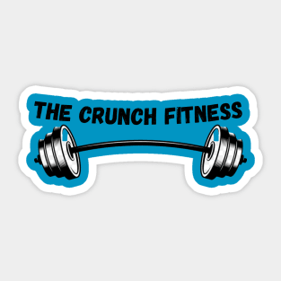 the crunch fitness Sticker